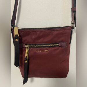 Marc Jacobs Maroon Crossbody Bag